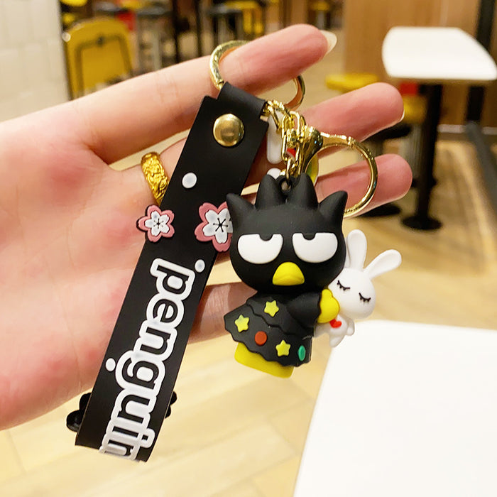 Wholesale PVC Cartoon Doll Keychain JDC-KC-NLu020