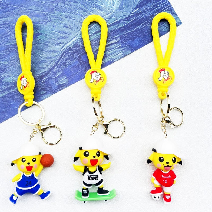 Wholesale PVC Cartoon Doll Keychain JDC-KC-WuYi152