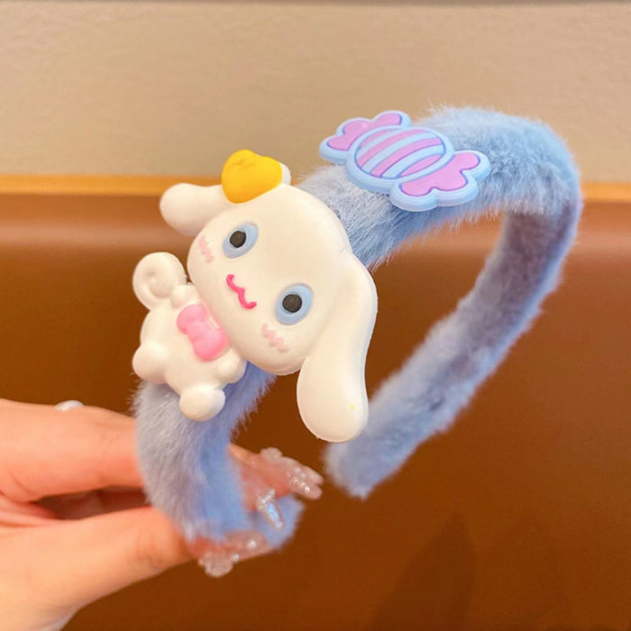 Wholesale Plush cartoon children' s hairband