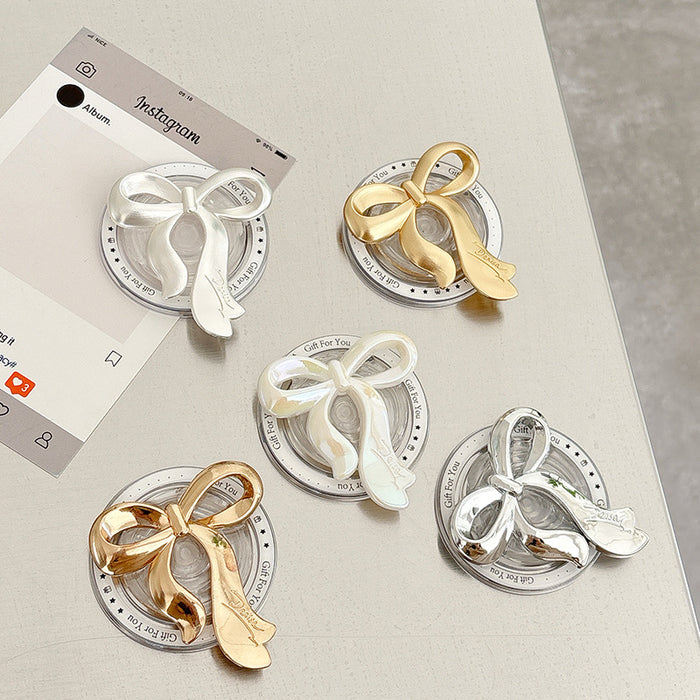 Wholesale Bow-Shaped Magnetic Phone Grips