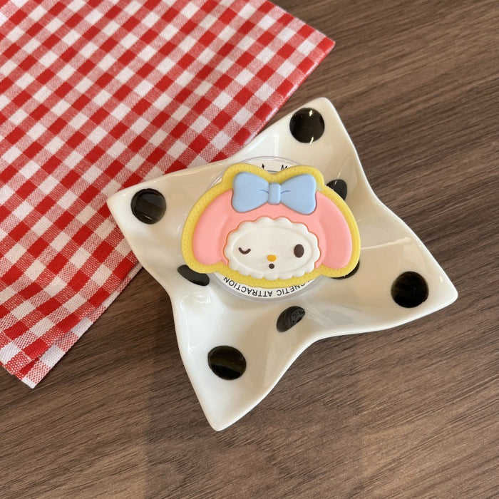 Wholesale Silicone magnetic airbag support Phone stand