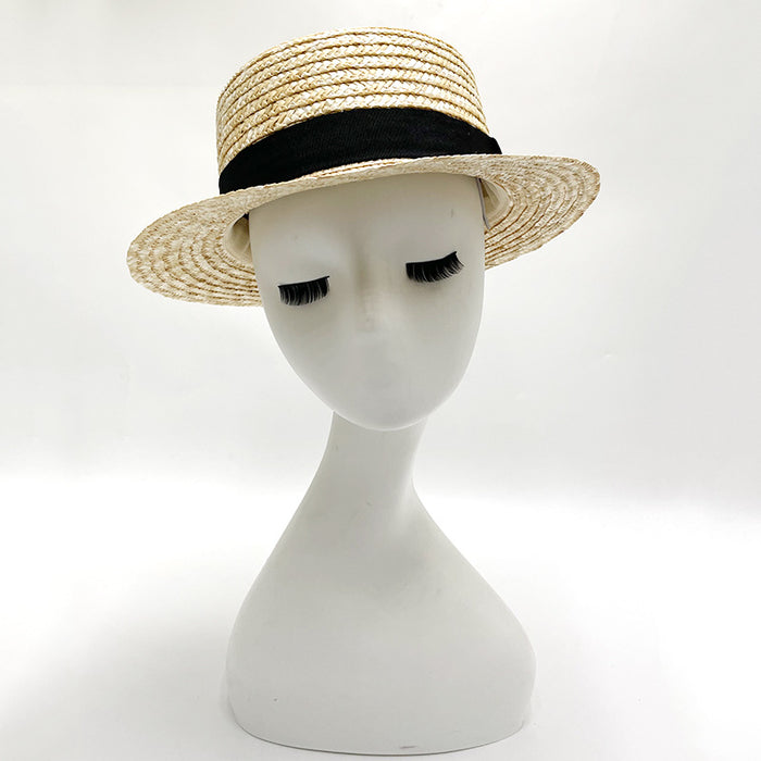 Wholesale Beach Straw Hat Straw Hat Sun Protection Hat Wide-Brimmed Sun Hat