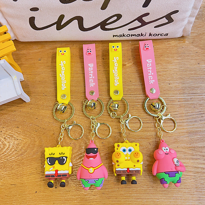 Wholesale Cartoon Doll Silicone Keychain JDC-KC-SuCheng002