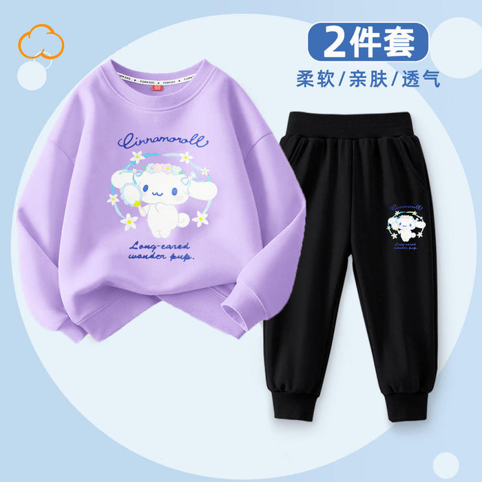 Wholesale Cartoon Children's Hoodie and Pants Two-piece Set JDC-BC-ChengZi005