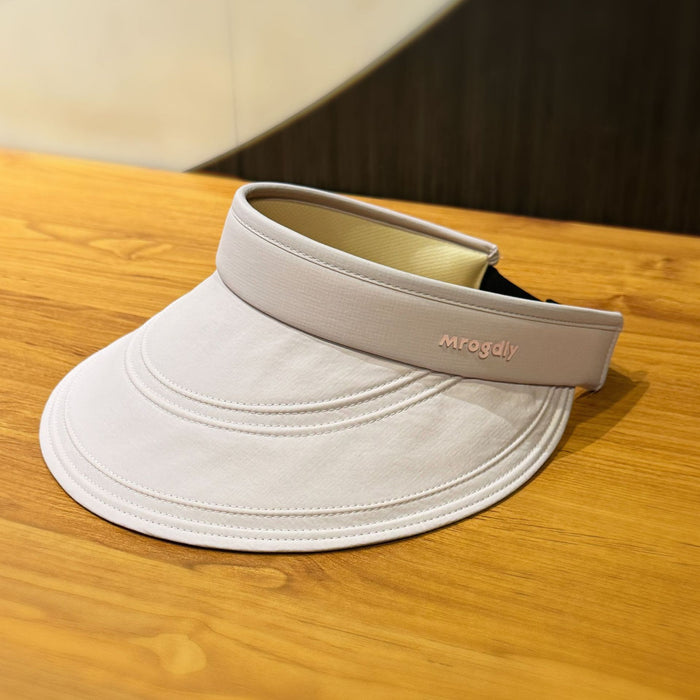 Wholesale New sunshade empty top hat, breathable sunshade and sun protection hat, outdoor cycling sports versatile sun hat