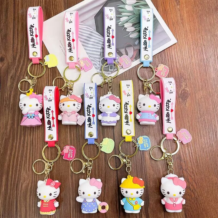 Wholesale Creative Cartoon Silicone Keychain JDC-KC-ShengH007