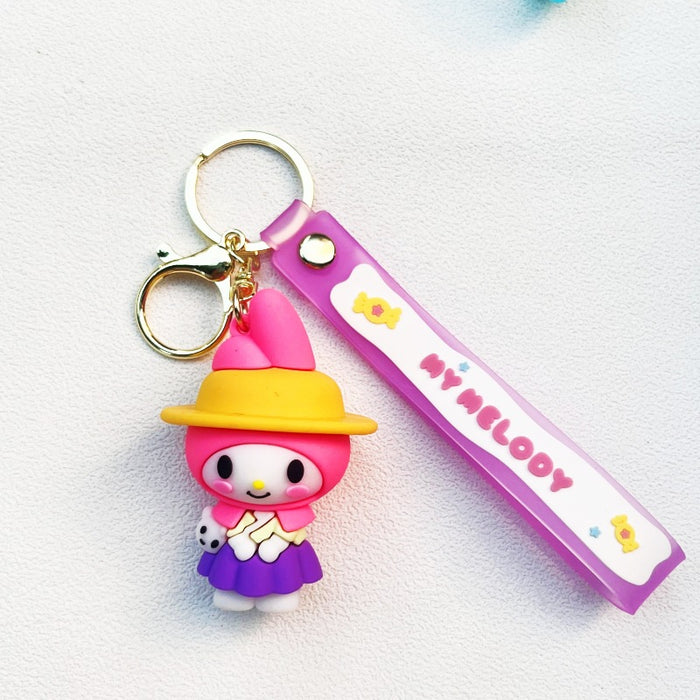 Wholesale PVC Cartoon Doll Keychain JDC-KC-YiChen003