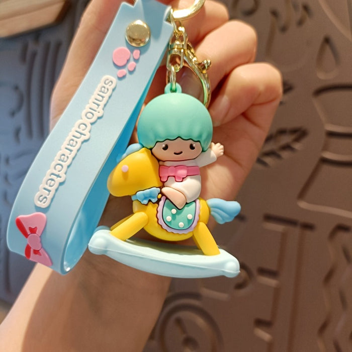 Wholesale Cartoon Doll Silicone Keychain JDC-KC-MingT075