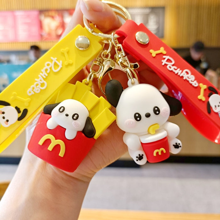 Wholesale Cartoon Doll PVC Keychain JDC-KC-MingT018