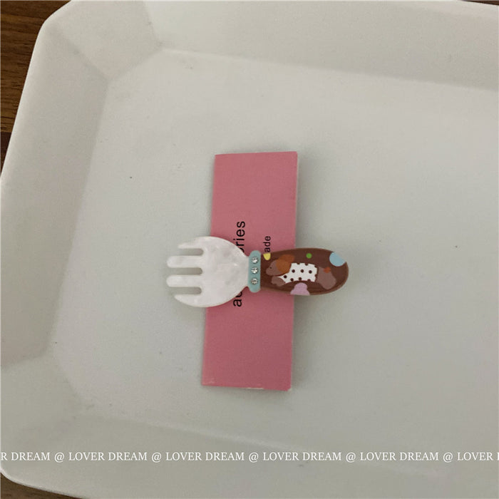 Wholesale Plaid seamless clip hair clip makeup clip bangs clip hair accessory