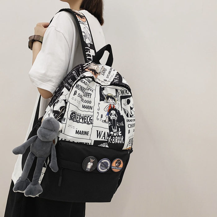 Wholesale Cartoon Prints Nylon Backpack (F) JDC-BP-Likuan002