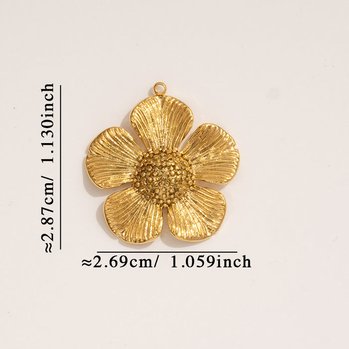 Wholesale Fashion and Personalized Stainless Steel Pendant DIY Design Eye Pendant Color Preserving Wholesale