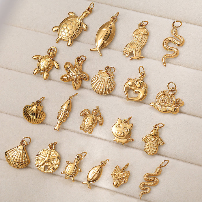 Wholesale Turtle  Dolphin Tuna Pendant Marine Series Pendant