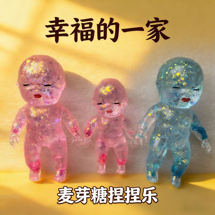 Wholesale TPR Stress Relief Toy Ugly Doll Squeeze Toy Desk Decompression Gift for Youth MOQ≥2