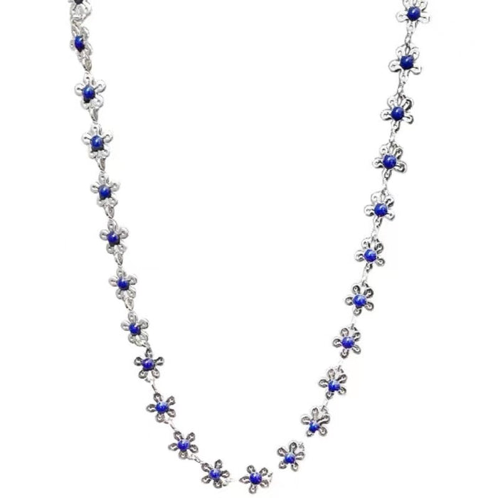 Wholesale Flower collarbone chain high-end design, niche temperament, versatile, simple accessories