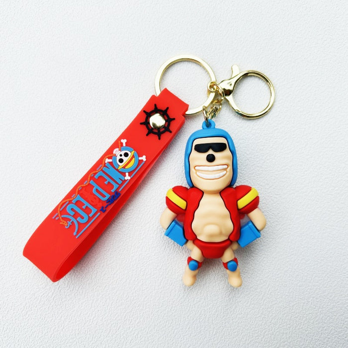 Wholesale PVC Cartoon Doll Keychain JDC-KC-WuYi217