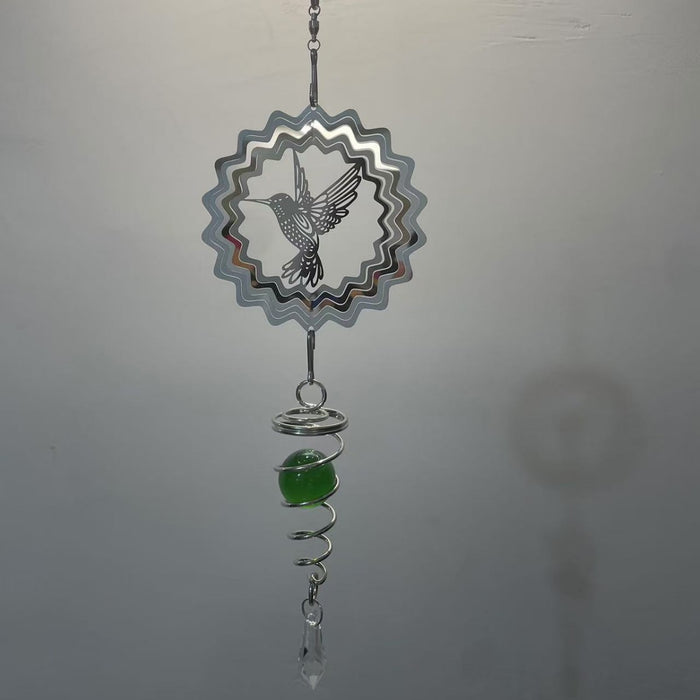 Wholesale 3D Rotating Butterfly Hanging Wind Chimes