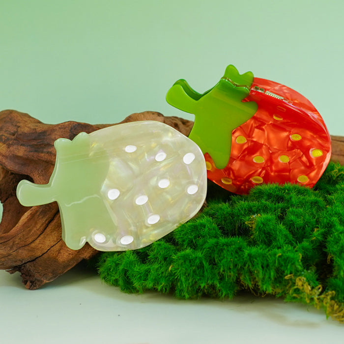 Wholesale Strawberry Clip Cartoon  Hair Clip Fruit Acetic Acid Shark Clip