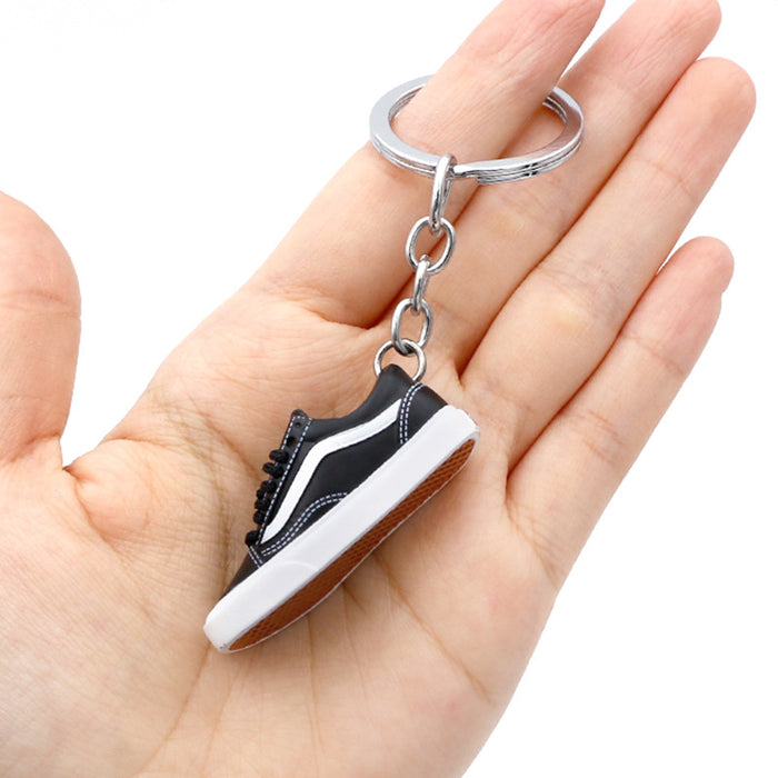 Wholesale PVC Basketball Shoe Model Keychain JDC-KC-QLPing017