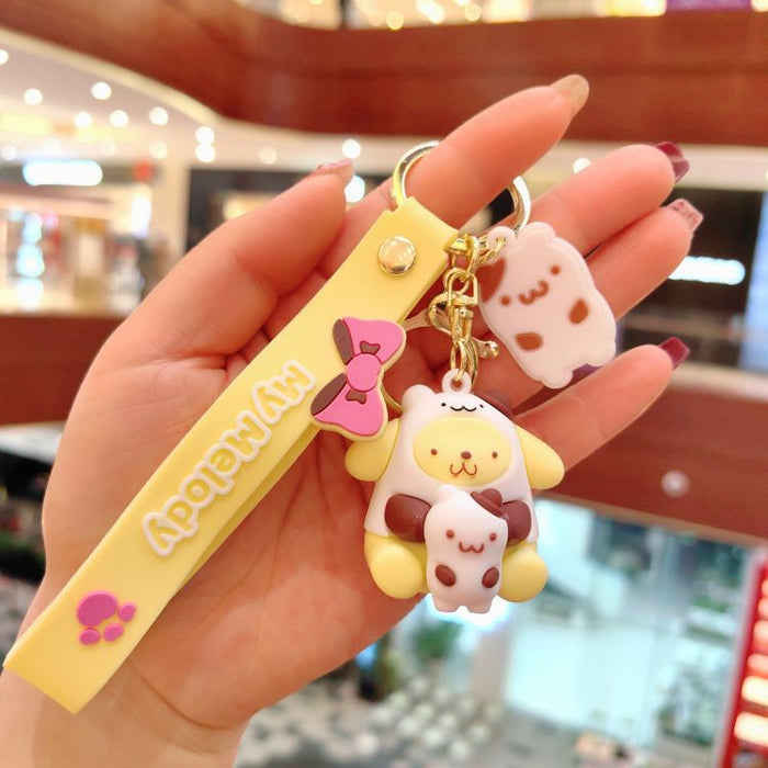 Wholesale PVC Cartoon Doll Keychain JDC-KC-ShuoT026