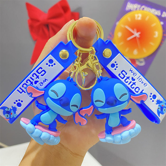 Wholesale PVC cartoon doll keychain JDC-KC-WuYi264