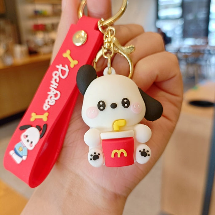 Wholesale Cartoon Doll PVC Keychain JDC-KC-MingT018