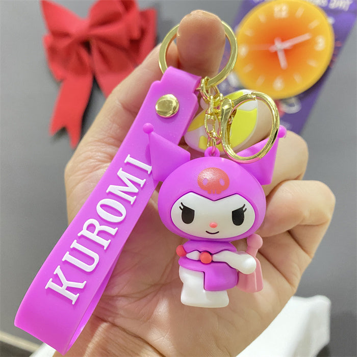 Wholesale PVC Cute Cartoon Doll Keychain JDC-KC-WuYi060