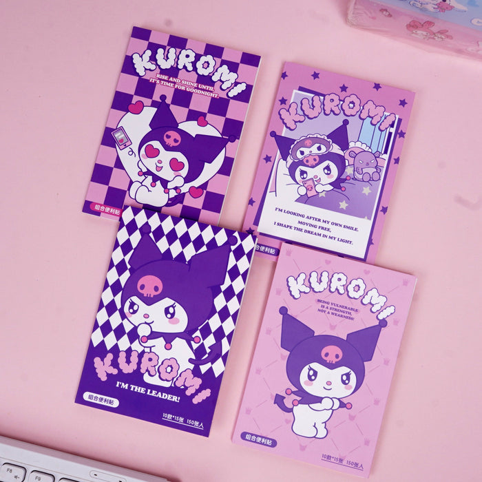 Wholesale 4pcs Cartoon Cute Sticky Notes