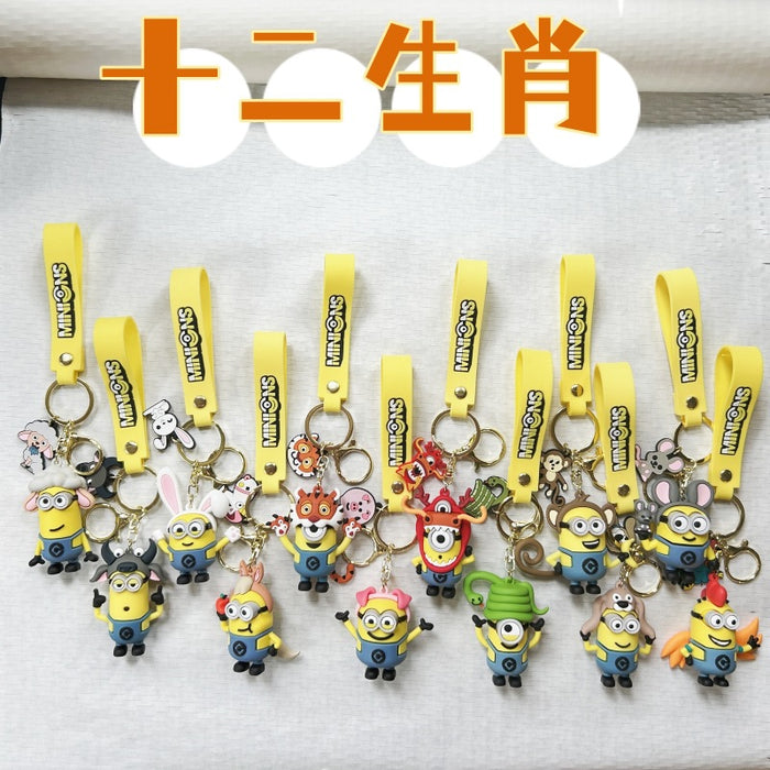 Wholesale PVC Cartoon Doll Keychain JDC-KC-WuYi273