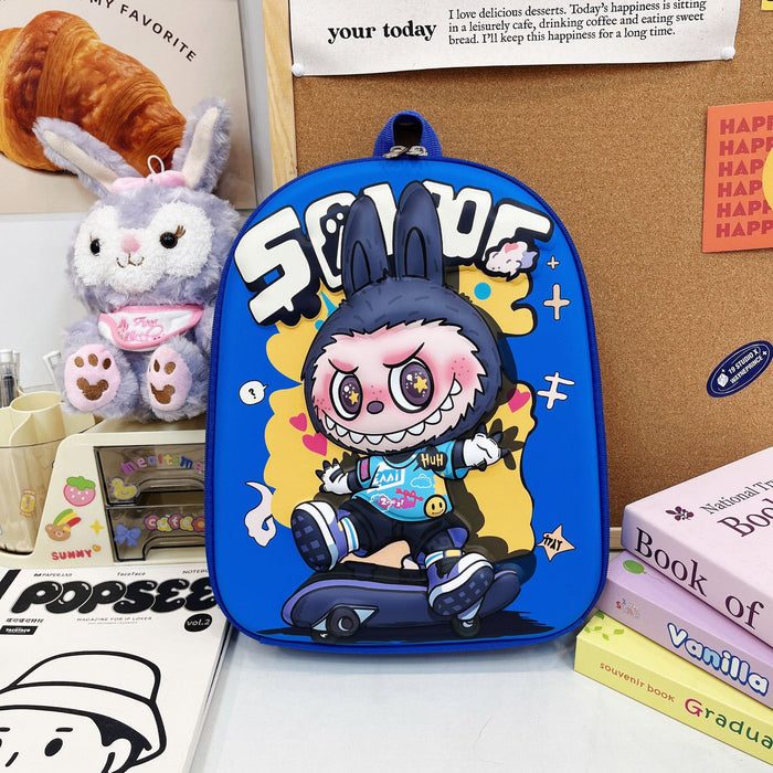 Wholesale Bag Cloth Backpack for Boys and Girls Kindergarten School Bag Baby Cartoon Hard Shell Bag