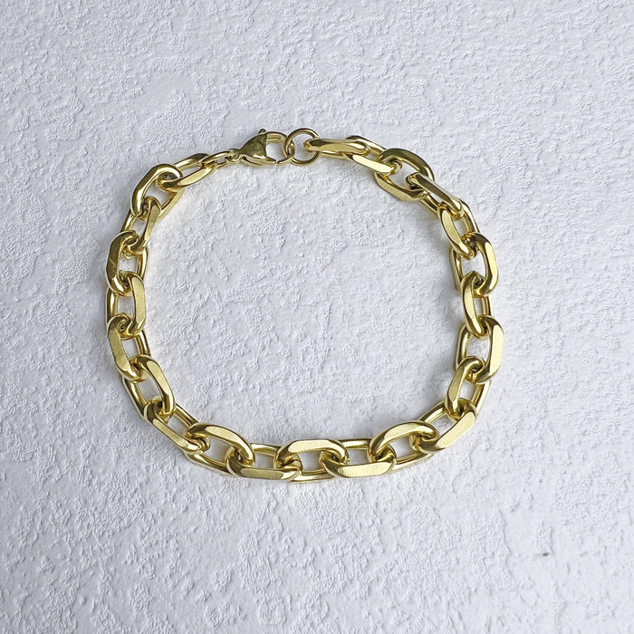 Wholesale Accessories: stainless steel jewelry,  simple thick chain,  titanium steel necklace,  bracelet,  earrings,  jewelry set