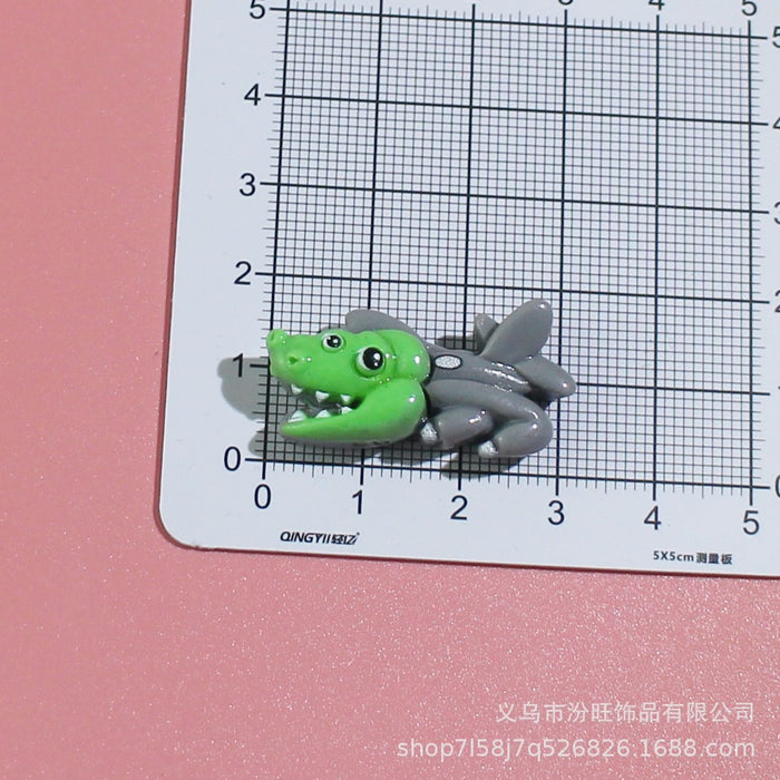 Wholesale Cartoon resin accessories cream glue mobile phone cases brooches shoe buckles hair accessories decorative materials