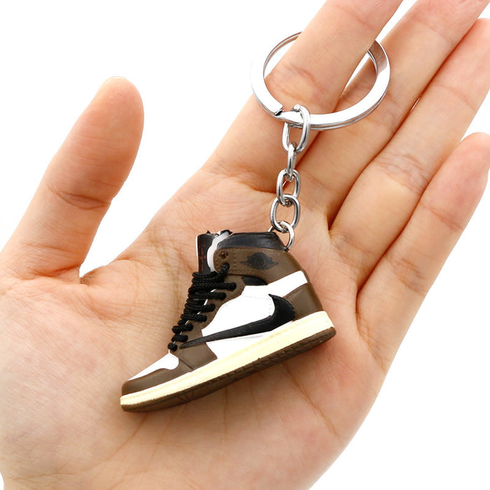 Wholesale PVC Shoe Model Keychain JDC-KC-QLPing005