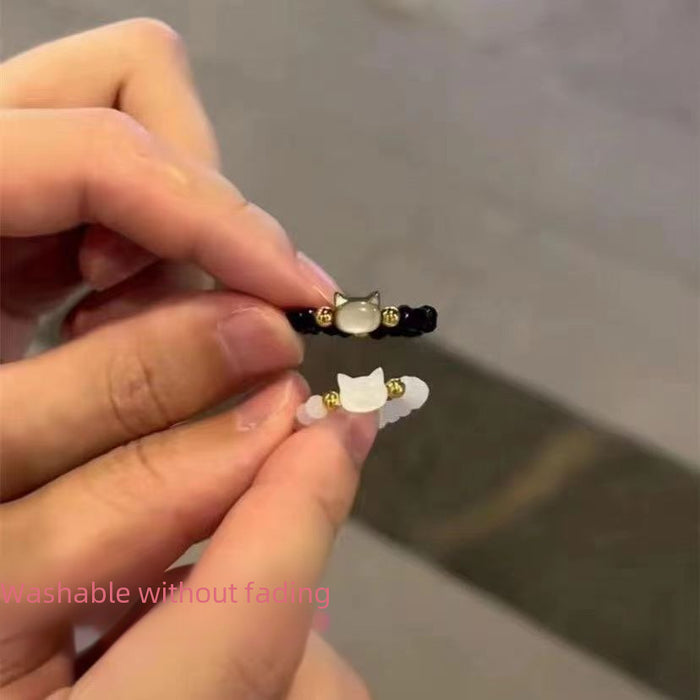 Wholesale Cat ring niche high-end beauty girl