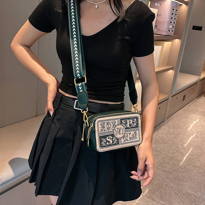 Wholesale Light Luxury Small Square Bag Shoulder Messenger Bag JDC-SD-Pengz007