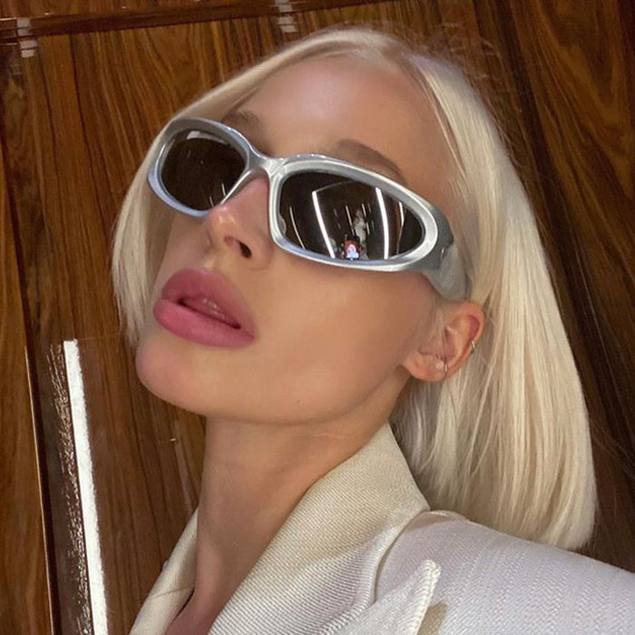 Wholesale Sunglasses, futuristic sports goggles, sunglasses