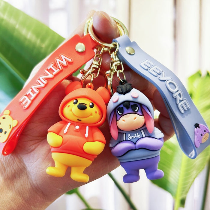 Wholesale PVC Cartoon Doll Keychain JDC-KC-WuYi211