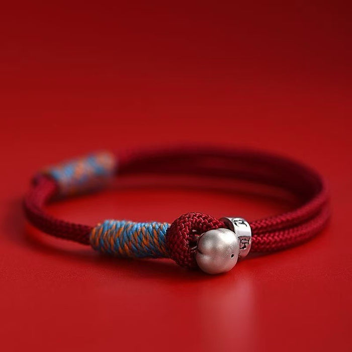 Wholesale Hand rope bracelet for men and women, fashionable woven red hand rope
