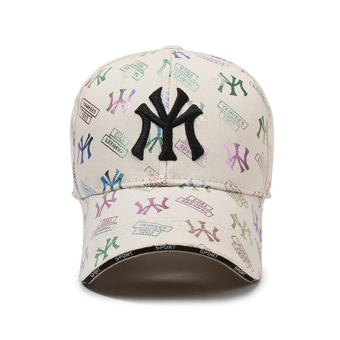 Wholesale Fashionable brand hat women's summer big brim baseball cap men's fashion deepened embroidered 2024 new big head circumference cap