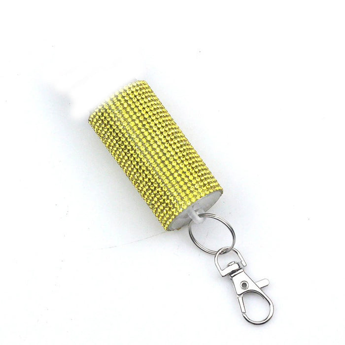 Wholesale Trendy Rhinestone Keychain Large Capacity Portable Key Ring For Women Stylish Car Key Accessory Decorative Gift