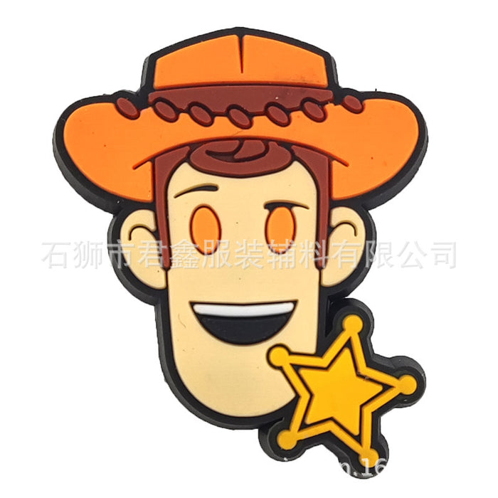 Wholesale 50pcs Cartoon Hole Shoes Accessories  Shoes Charms