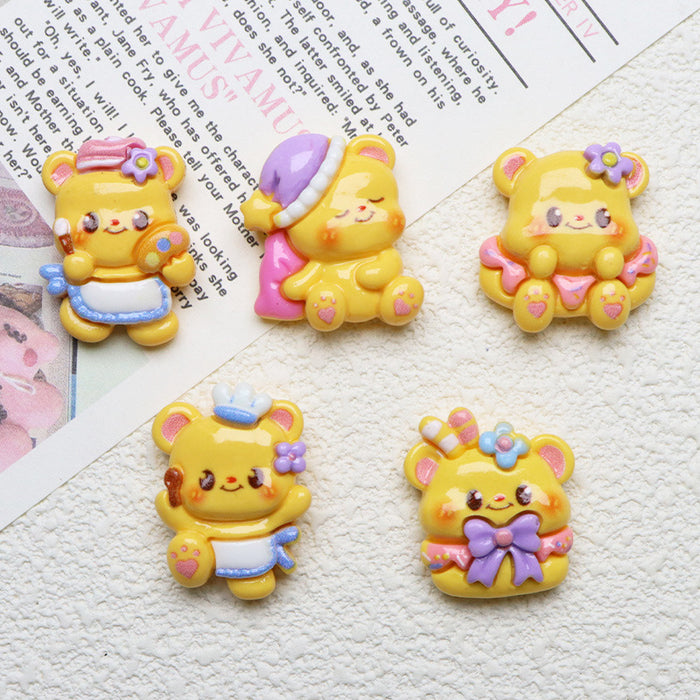 Wholesale Cartoon 3D Doll Jewelry DIY Accessories JDC-FK-YaoL009