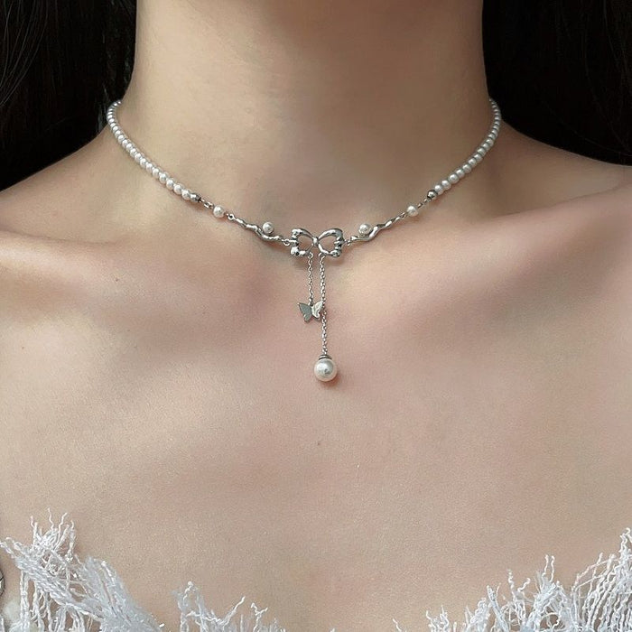 Wholesale Necklace hot girl style personalized clavicle chain high-end snake necklace