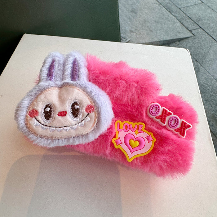 Wholesale Sweet Girl Plush Hair Clips