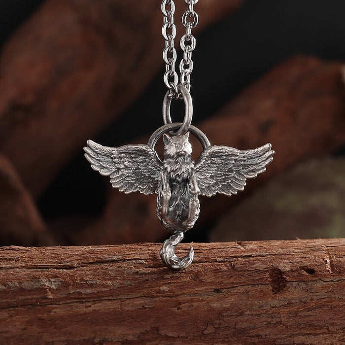 Wholesale  Retro Alloy Cartoon Character Pendant Necklace