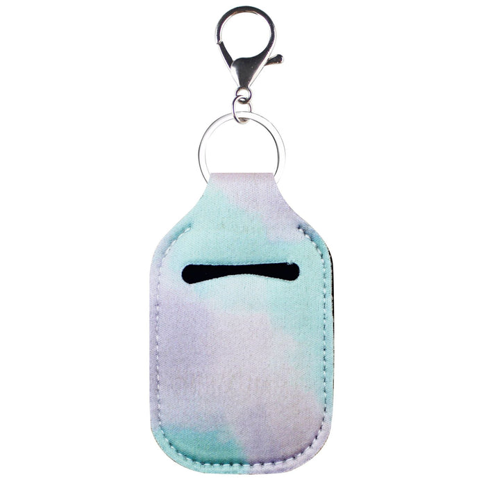 Wholesale Hair Art Hand Sanitizer Leather Case Keychain JDC-KC-YiTian002