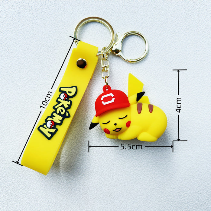 Wholesale PVC Cartoon Doll Keychain JDC-KC-WuYi115