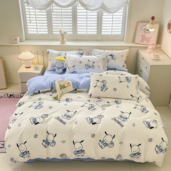 Wholesale Cartoon Bed Sheets, Dust Covers, Protective Covers, Skin Friendly and Frosted Bed Sheets JDC-SEE-AiErMei002