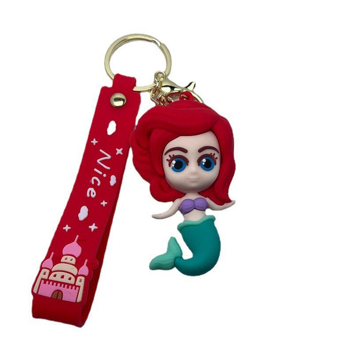 Wholesale PVC Cartoon Doll Keychain JDC-KC-XingS014