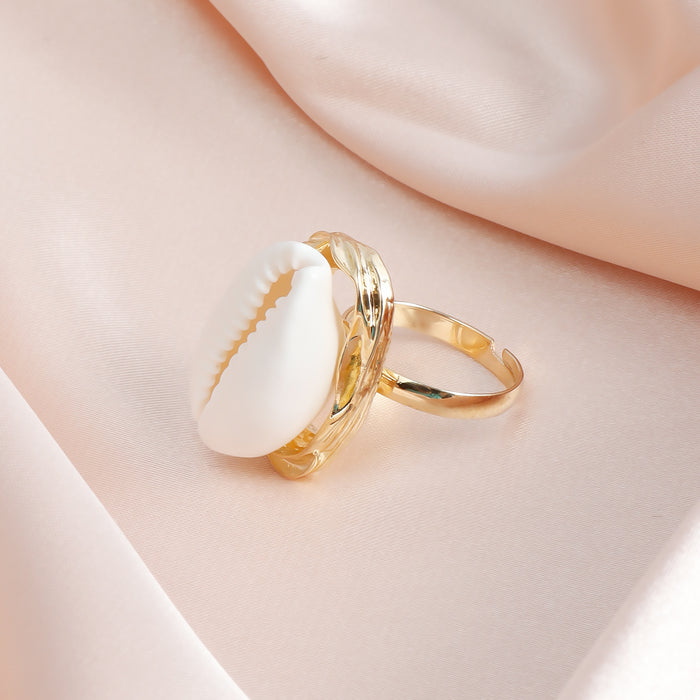 Wholesale Minimalist Shell Ring